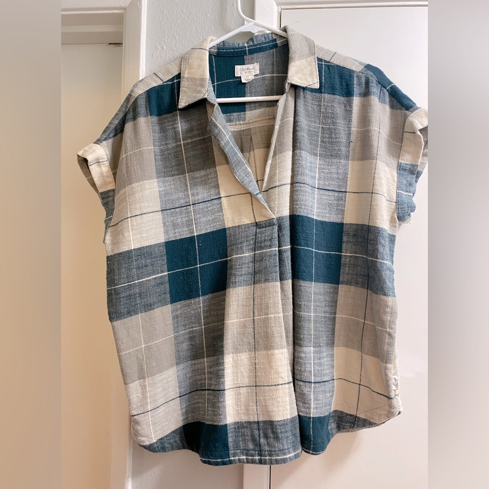 UpWest flannel top